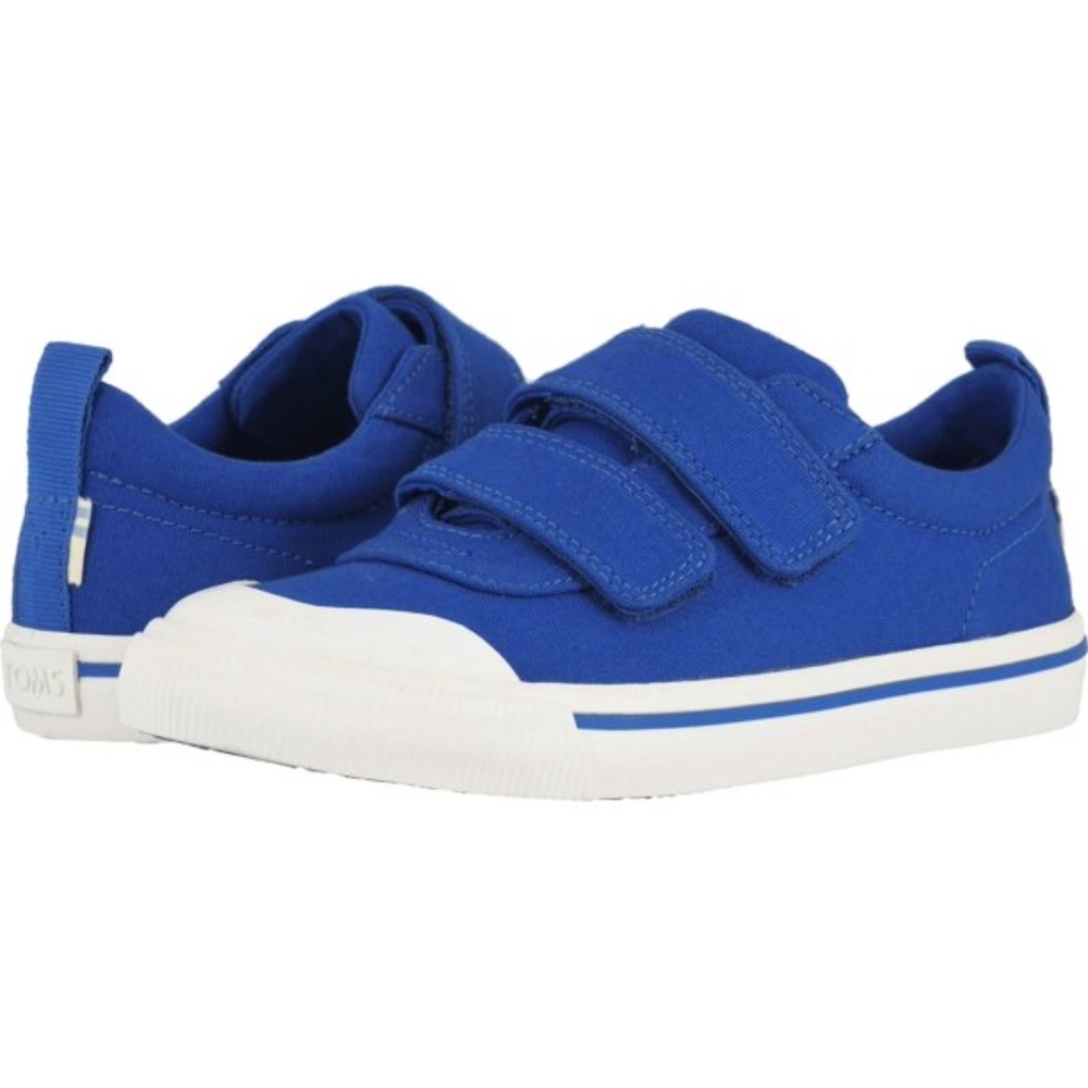 NEW: Toms Doheny Blue Canvas Kids 10013565